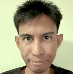 Une photo de l'utilisateur Bunpro Izzat, avec son nom, rôle et témoignage en dessous